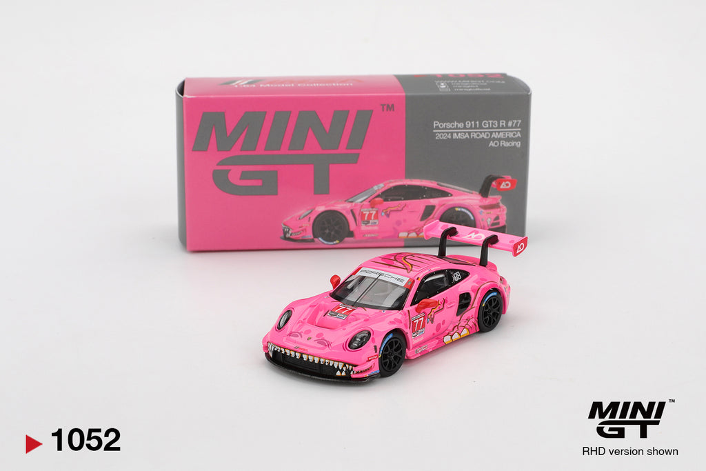 Mini GT Porsche 911 GT3 R #77 (ROXY) AO Racing