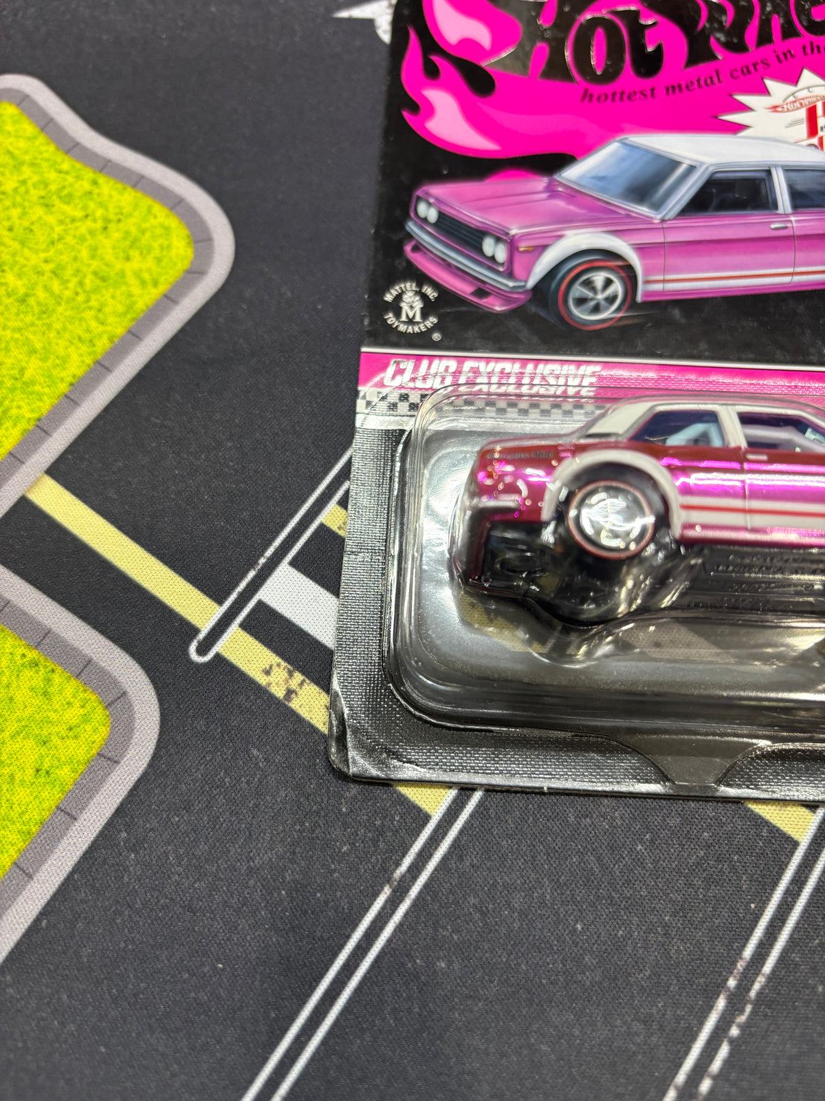 Hot Wheels RLC 71 Datsun 510 Pink Party Car