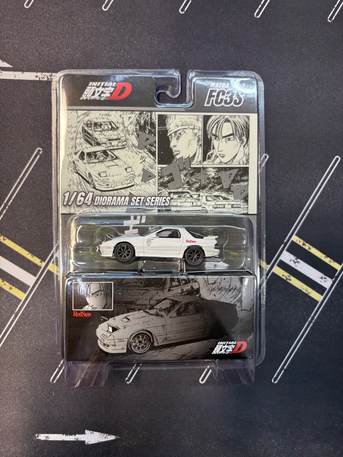 Hobby Japan Diorama Series Initial D Mazda RX-7 FC3S