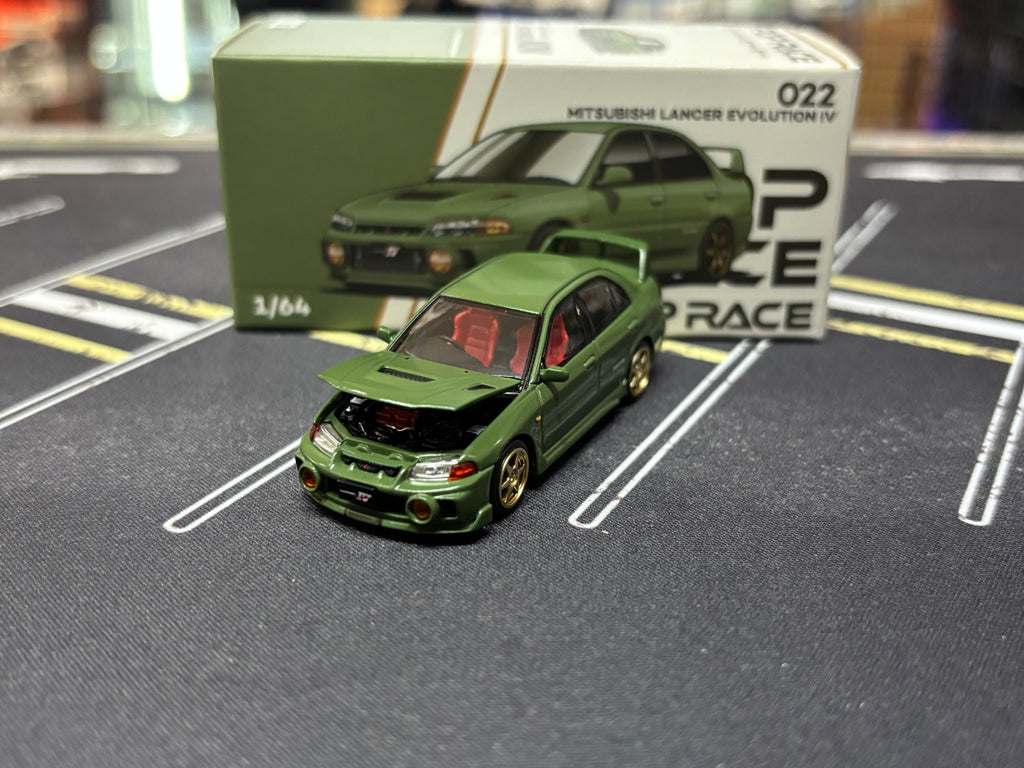 Pop Race Mitsubishi Lancer Evolution IV 022 (Blister Packaging