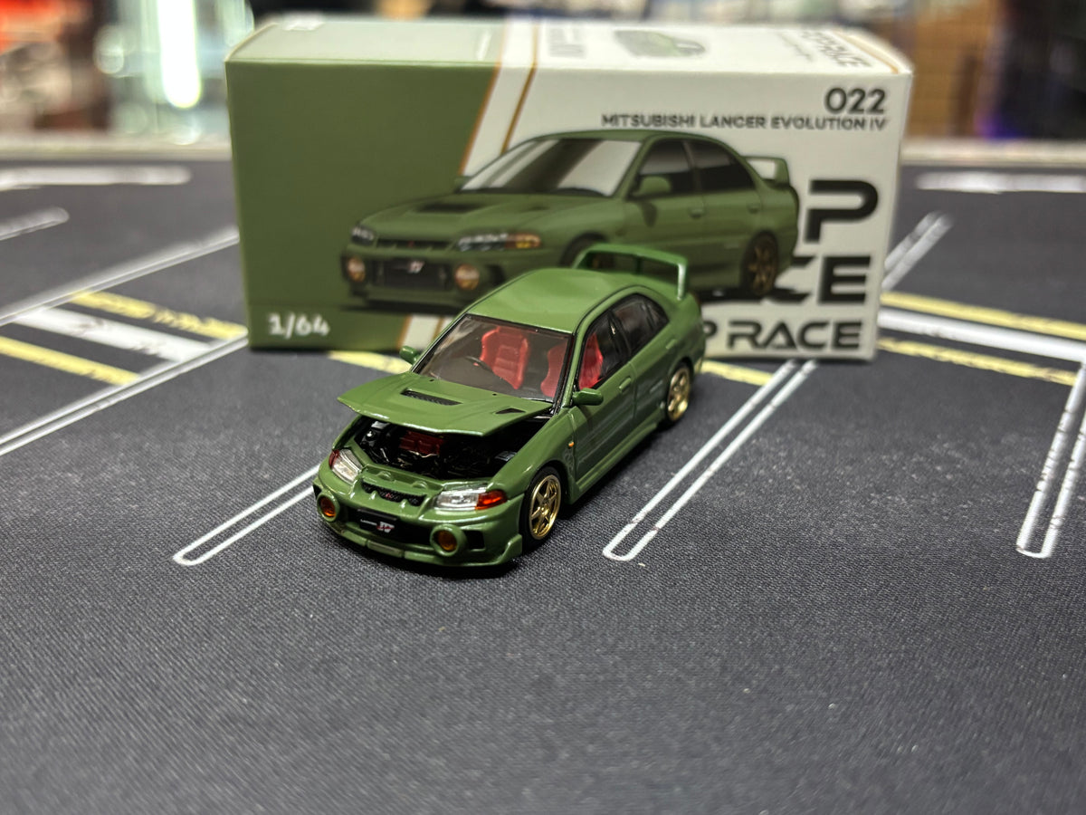 Pop Race Mitsubishi Lancer Evolution IV 022 (Blister Packaging