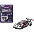 Mini GT Porsche 911 GT3 R #77 AO Racing #1143 (Skeleton Rexy)