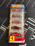Hot Wheels Ferrari 5 pack